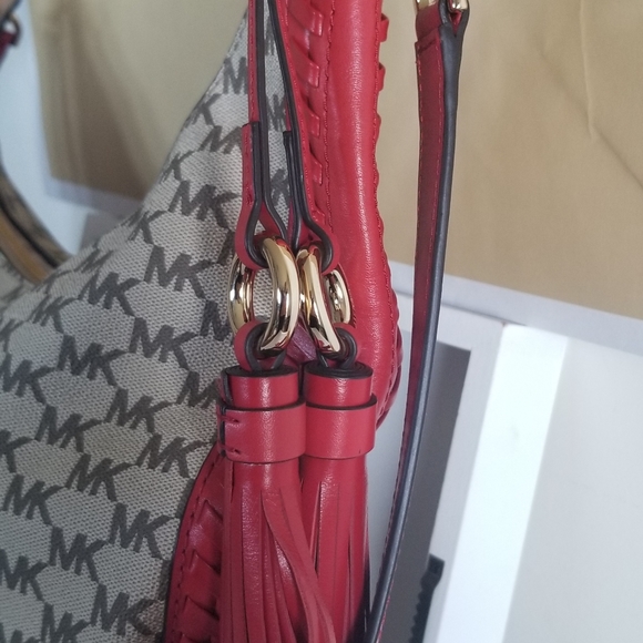 Michael kors- LAURYN bcrossbody- shoulder handbag - leather. - Picture 2 of 10